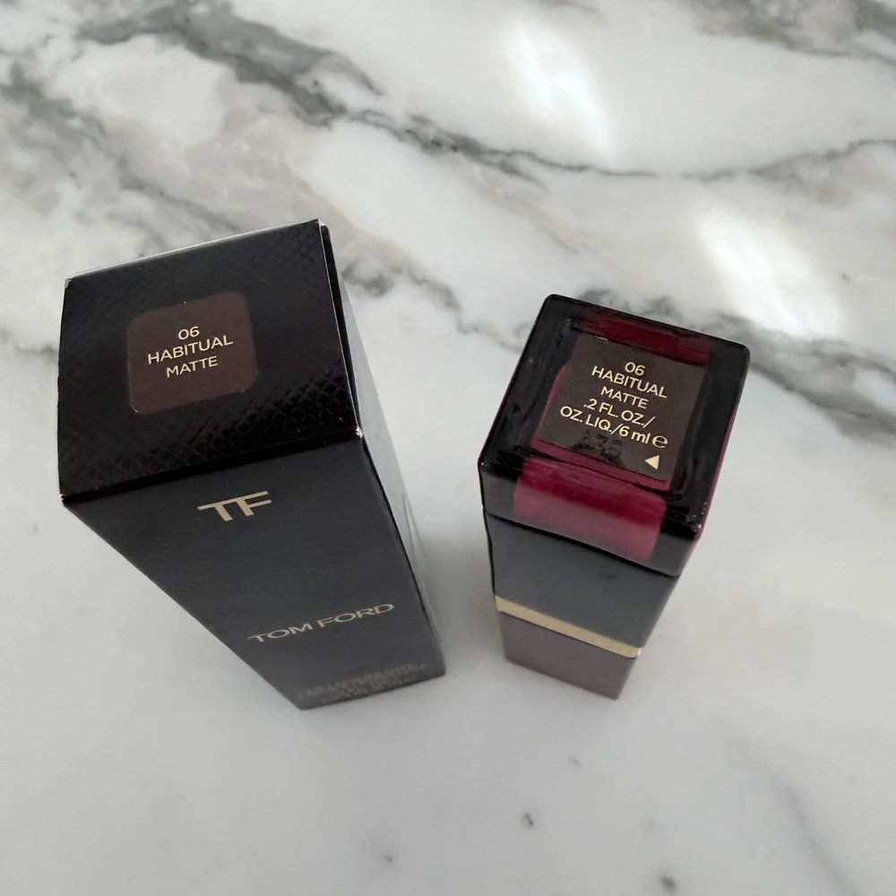 Tom Ford‎ Lip Lacquer Luxe 06 Habitual Matte full size New in Box